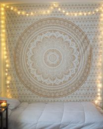 Tapestry Bedroom Hanging Cloth Mandala Flower Digital Printing Amazon Home Mural Curtain