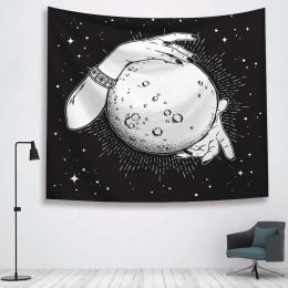 Lunar decorative tapestry