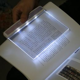 Book Lovers Reading Lamp Light LED Panel Night Wireless People Thinking Mind Creative Flat Plate Panel Eyes Light