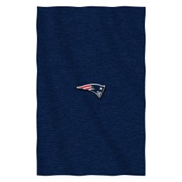 Patriots OFFICIAL NFL "Dominate" Sweatshirt Throw Blanket;  54" x 84"