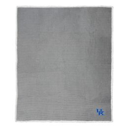 Kentucky  Subtle Waffle Sherpa Throw