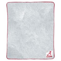 Alabama OFFICIAL NCAA Two-Tone Sherpa Throw Blanket, 50" x 60"