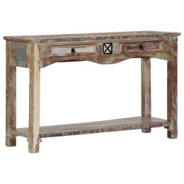 Console Table 47.2"x15.7"x29.5" Solid Reclaimed Wood