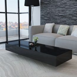 Coffee Table High Gloss Black